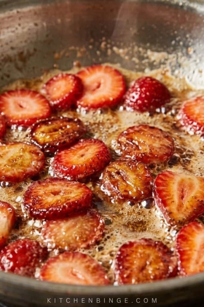 Strawberry Earthquake Cake