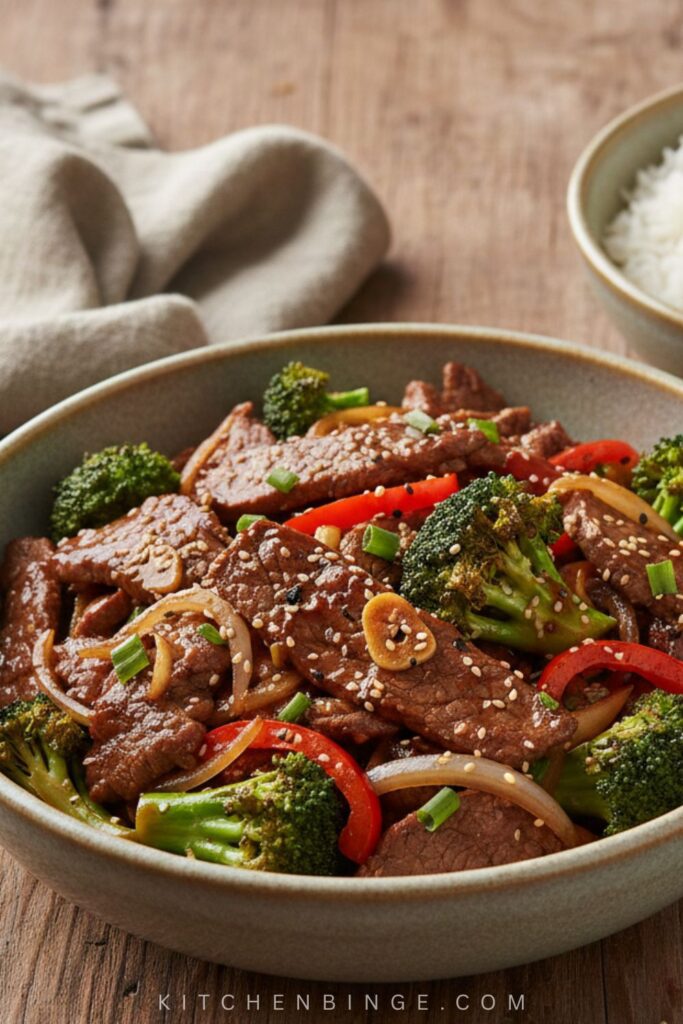 Beef and Broccoli Stir Fry