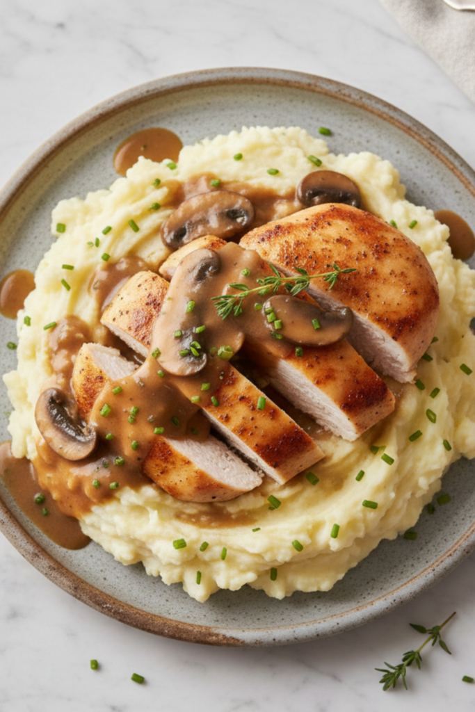 Chicken and Mashed Potatoes 