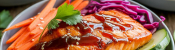 Honey Sriracha Salmon Bowls Recipe