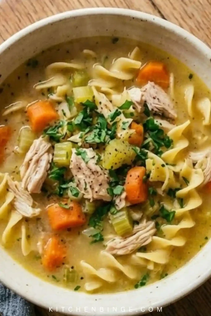 Easy 30-Minute Stovetop Chicken Noodle Soup