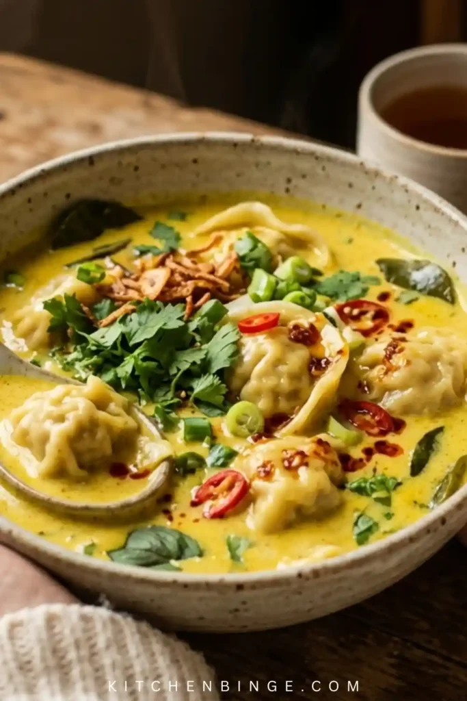 Best Creamy Thai Dumpling Soup for Cozy Nights