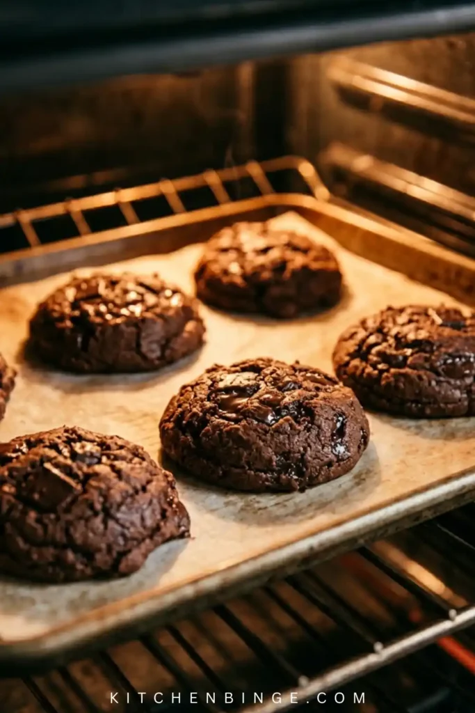 Delicious Chocolate Crumbl Cookies (Rich, Fudgy & Dark Cookies)