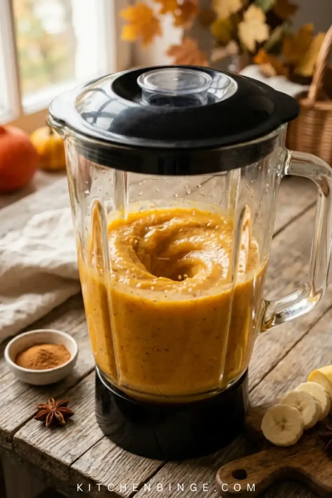 Healthy Pumpkin Spice Smoothie Recipe (Easy Fall Breakfast Drink)