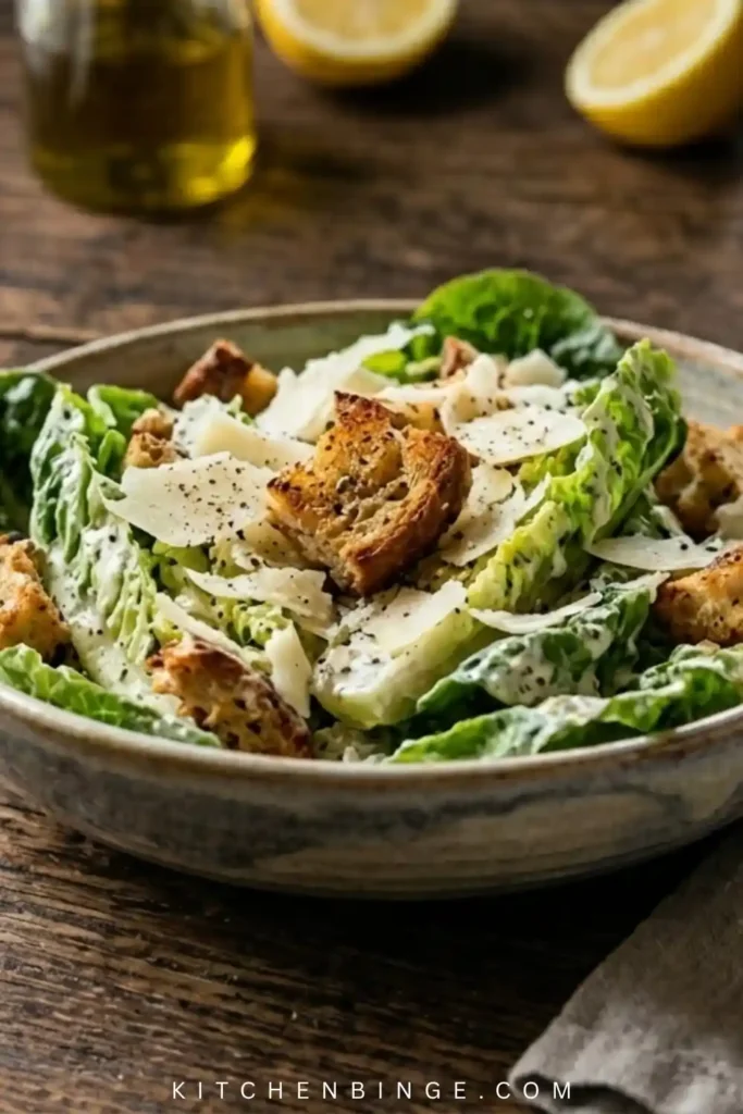 Best Ever Caesar Salad With Roasted Garlic Recipe