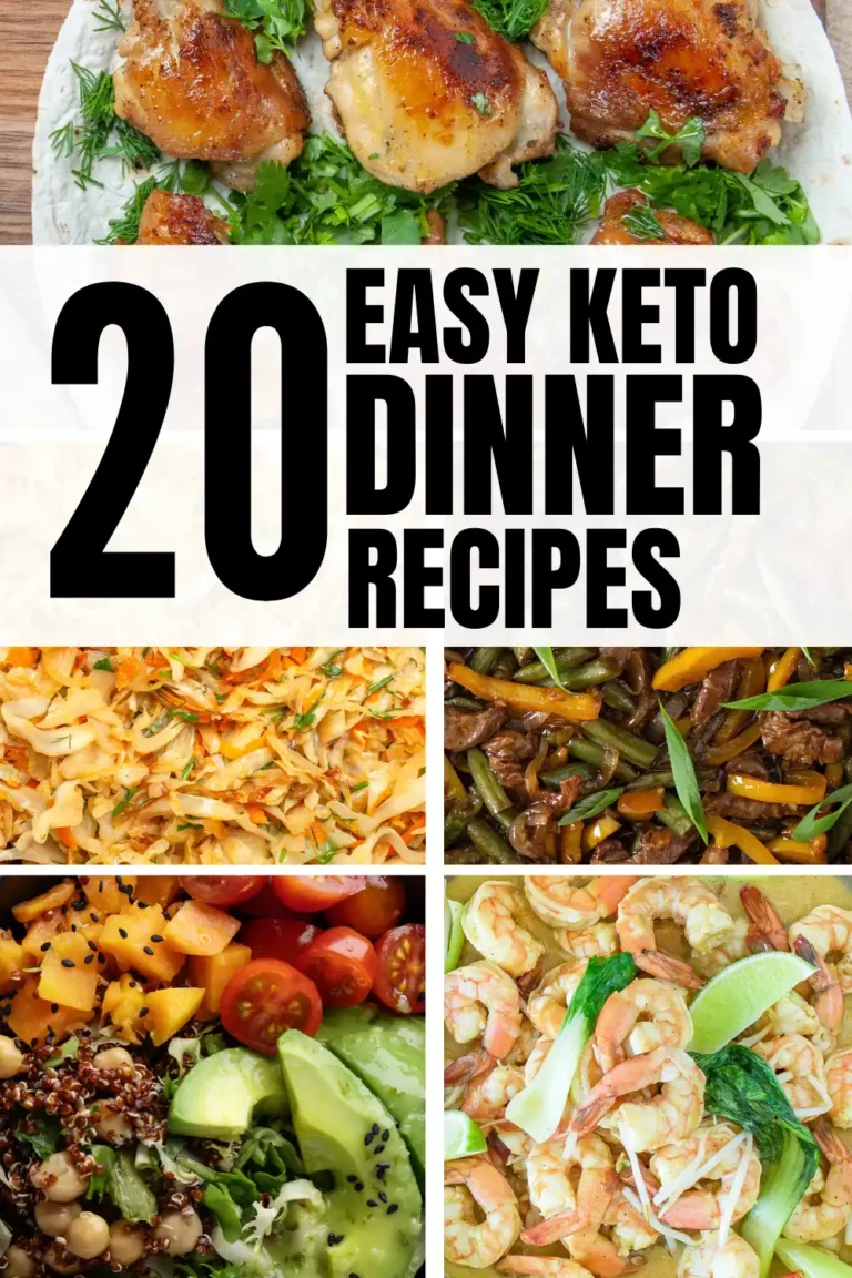 20 Fast & Easy Keto Dinner Recipes