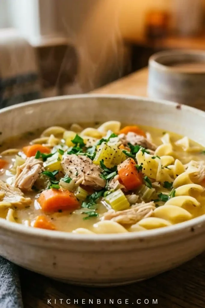 Easy 30-Minute Stovetop Chicken Noodle Soup