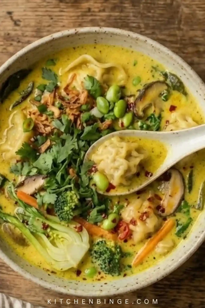 Best Creamy Thai Dumpling Soup for Cozy Nights