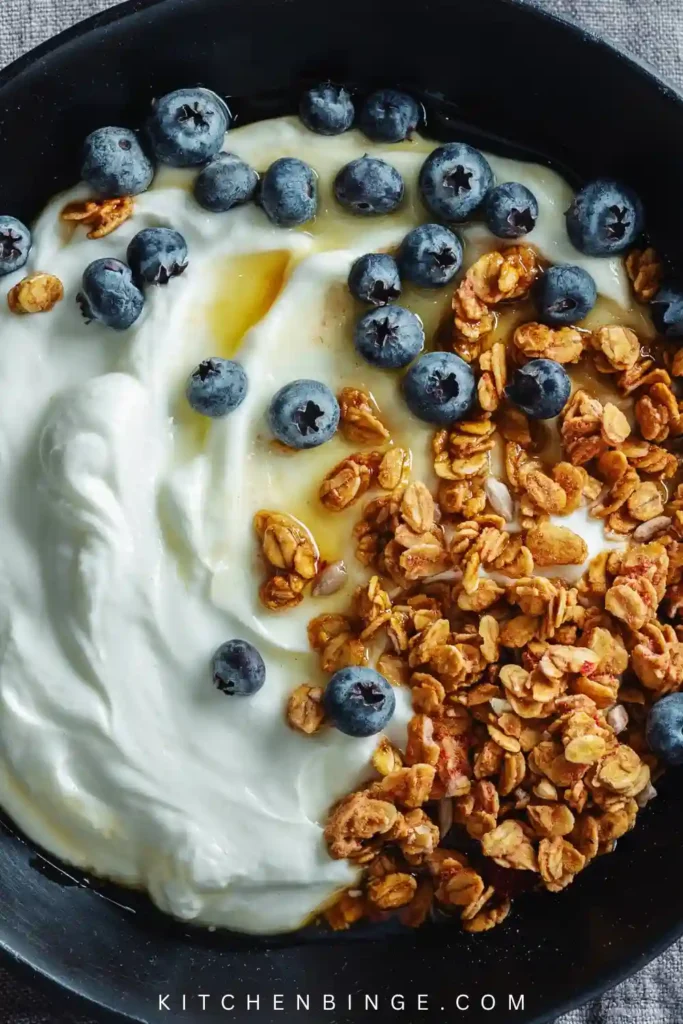 Healthy Greek Yogurt Bowl (Perfect Before Work!)