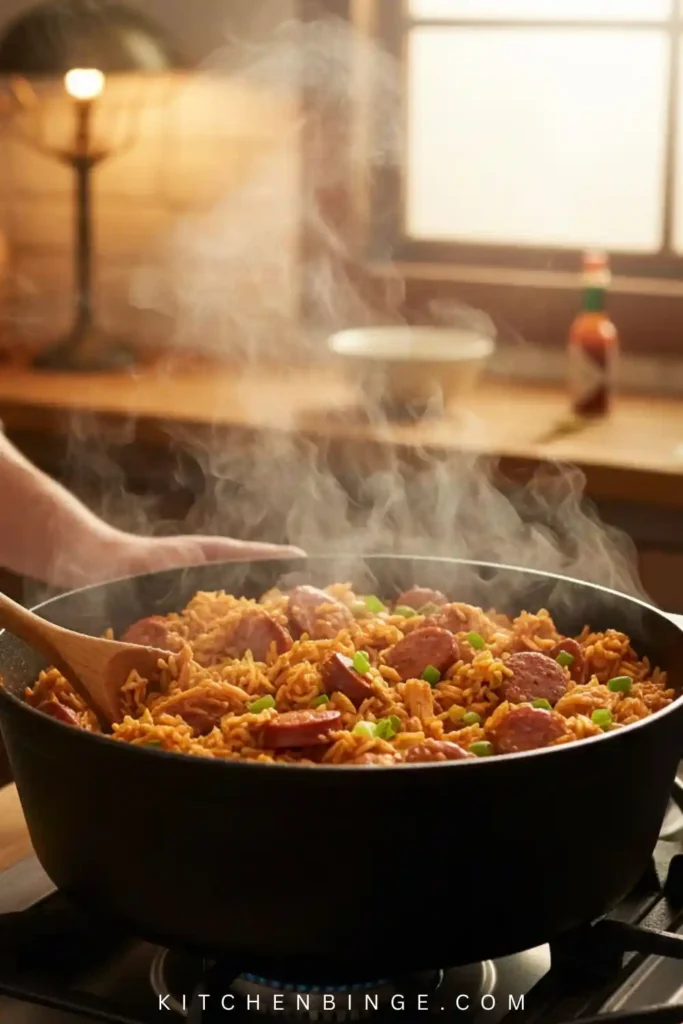 Easy One-Pot Cajun Jambalaya Recipe