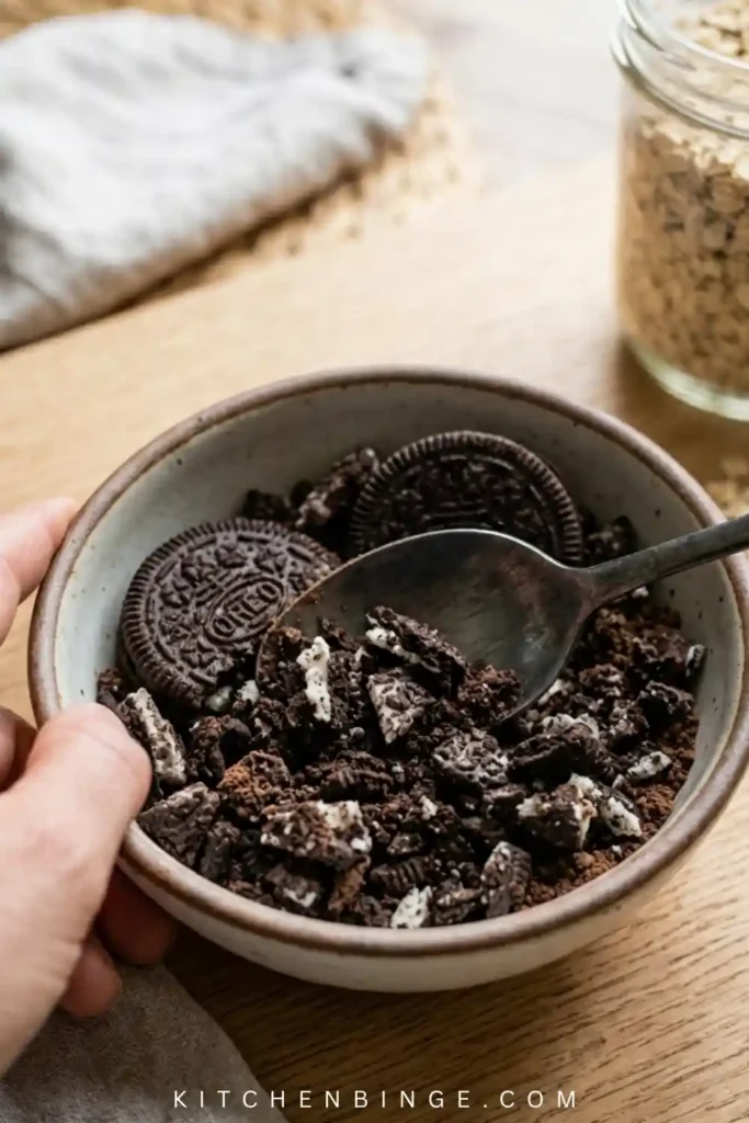 Healthy Oreo Protein Balls (Cookies & Cream Cheese Energy Bites)