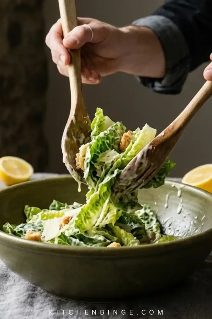 Best Ever Caesar Salad With Roasted Garlic Recipe