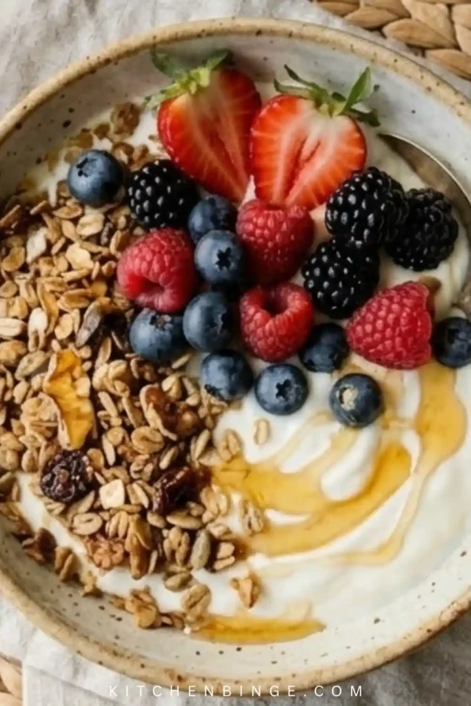 Healthy Greek Yogurt Bowl (Perfect Before Work!)