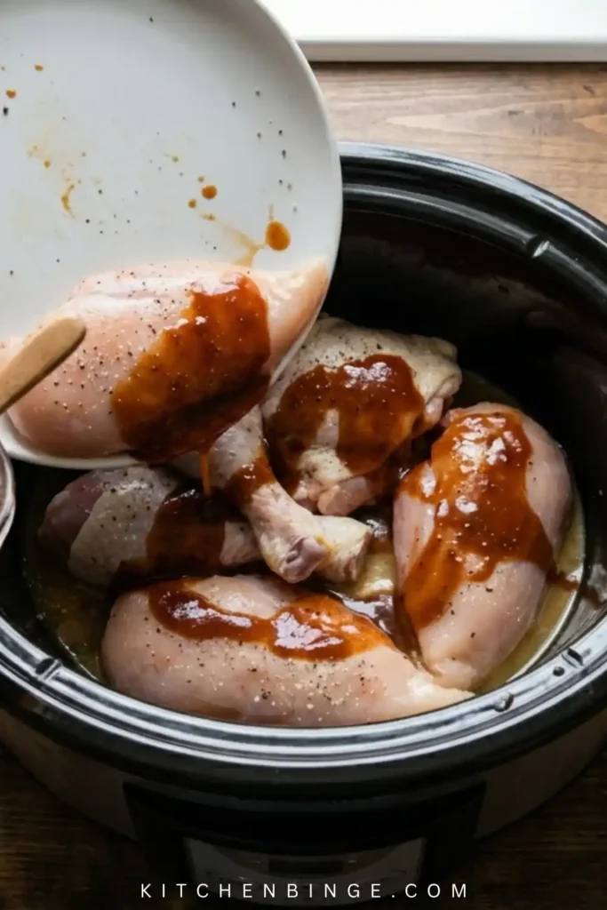 Easy Crockpot BBQ Chicken (Shredded & Juicy)