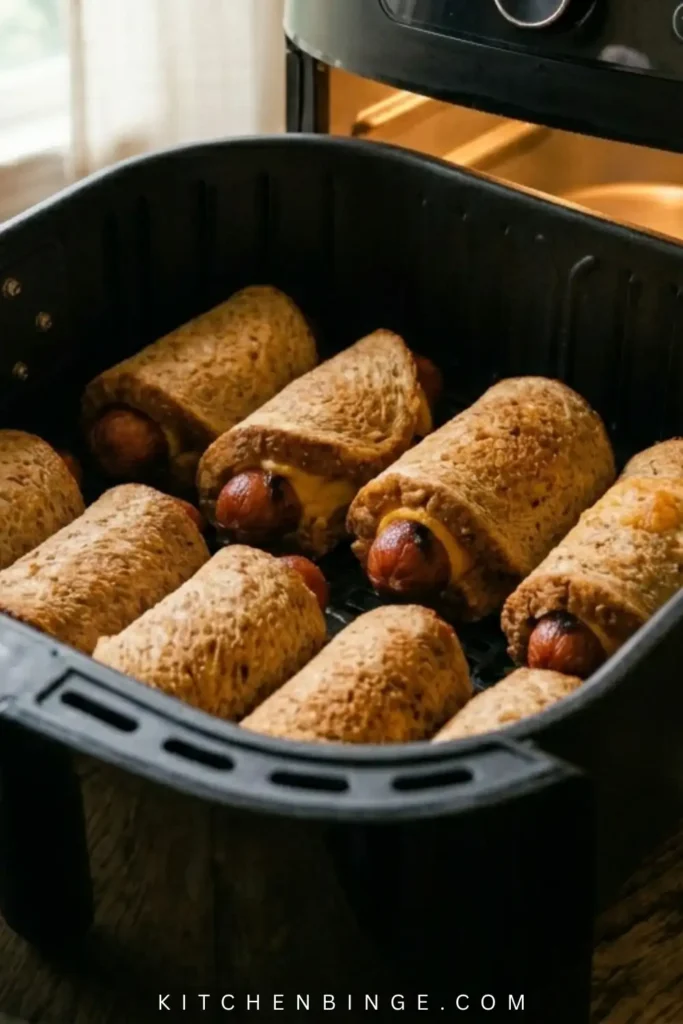 Best Easy Air Fryer Grilled Cheese Hot Dogs (Quick & Crispy)