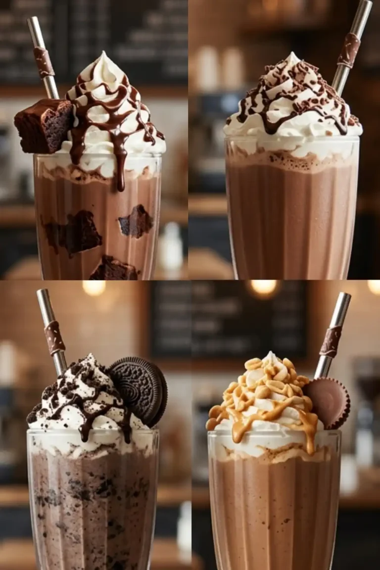 4 Best Chocolate Milkshake Recipes: Oreo, Brownie & Peanut Butter
