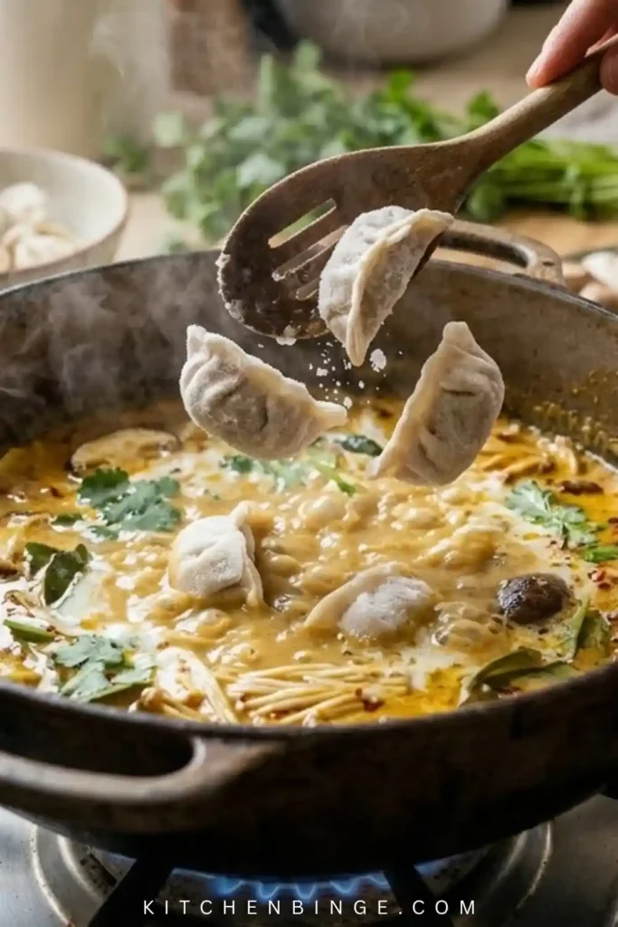 Best Creamy Thai Dumpling Soup for Cozy Nights