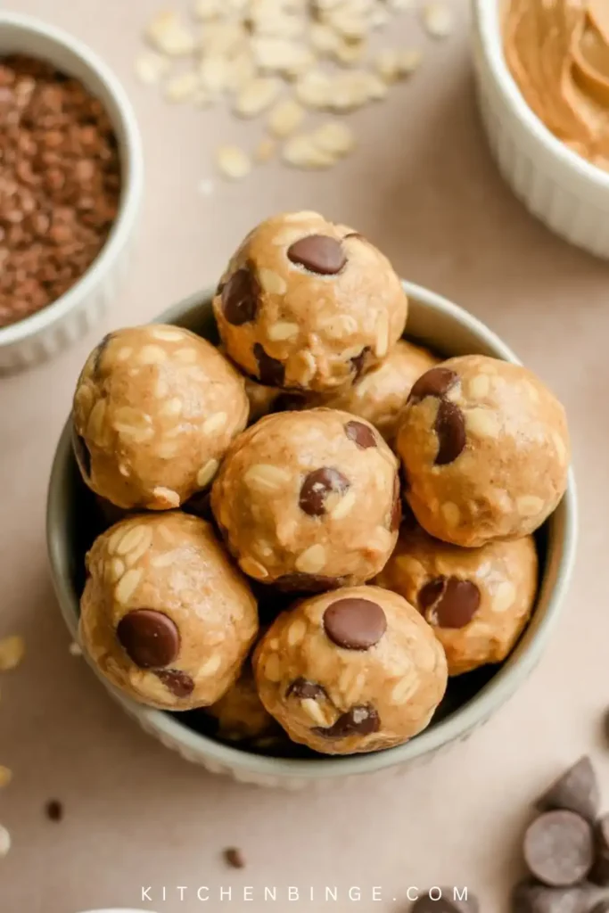 Protein Peanut Butter Oat Balls From Scratch
