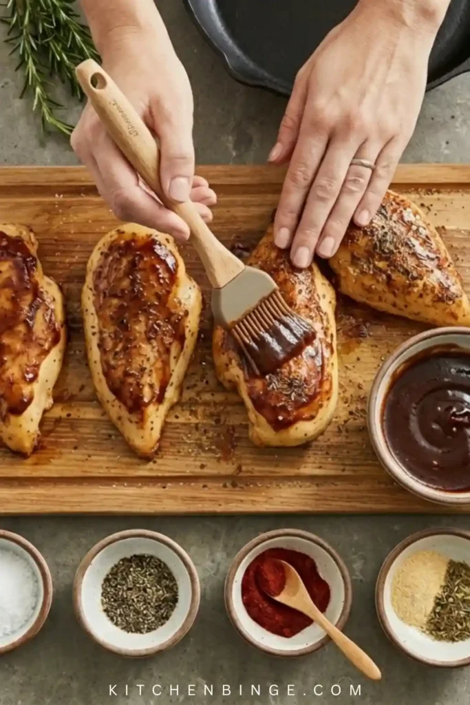Juicy Oven Roasted BBQ Chicken Breast Recipe