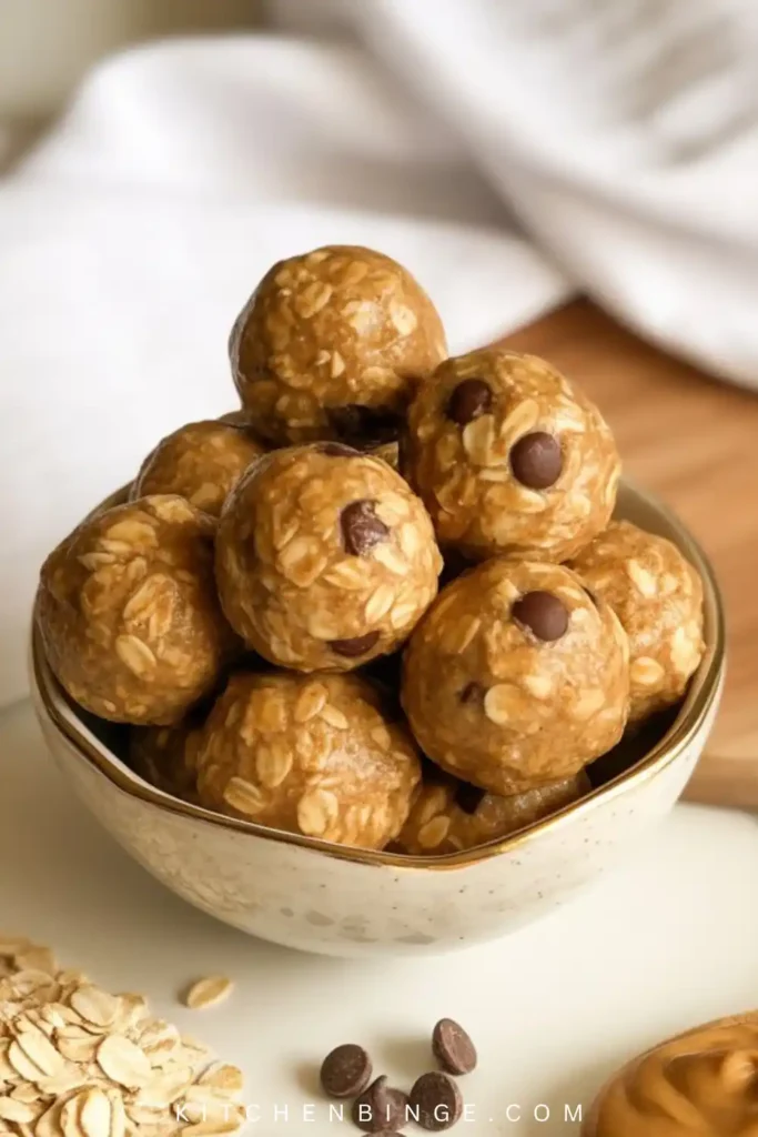Protein Peanut Butter Oat Balls From Scratch