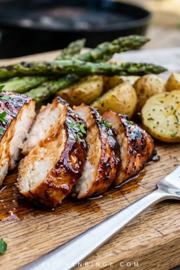 Juicy Oven Roasted BBQ Chicken Breast Recipe