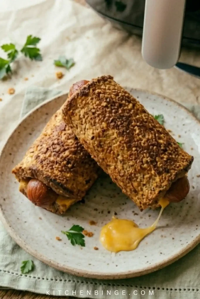 Best Easy Air Fryer Grilled Cheese Hot Dogs (Quick & Crispy)