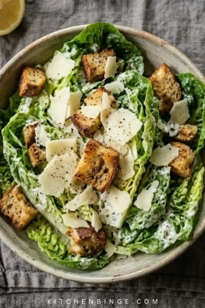 Best Ever Caesar Salad With Roasted Garlic Recipe