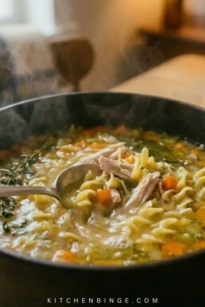 Easy 30-Minute Stovetop Chicken Noodle Soup