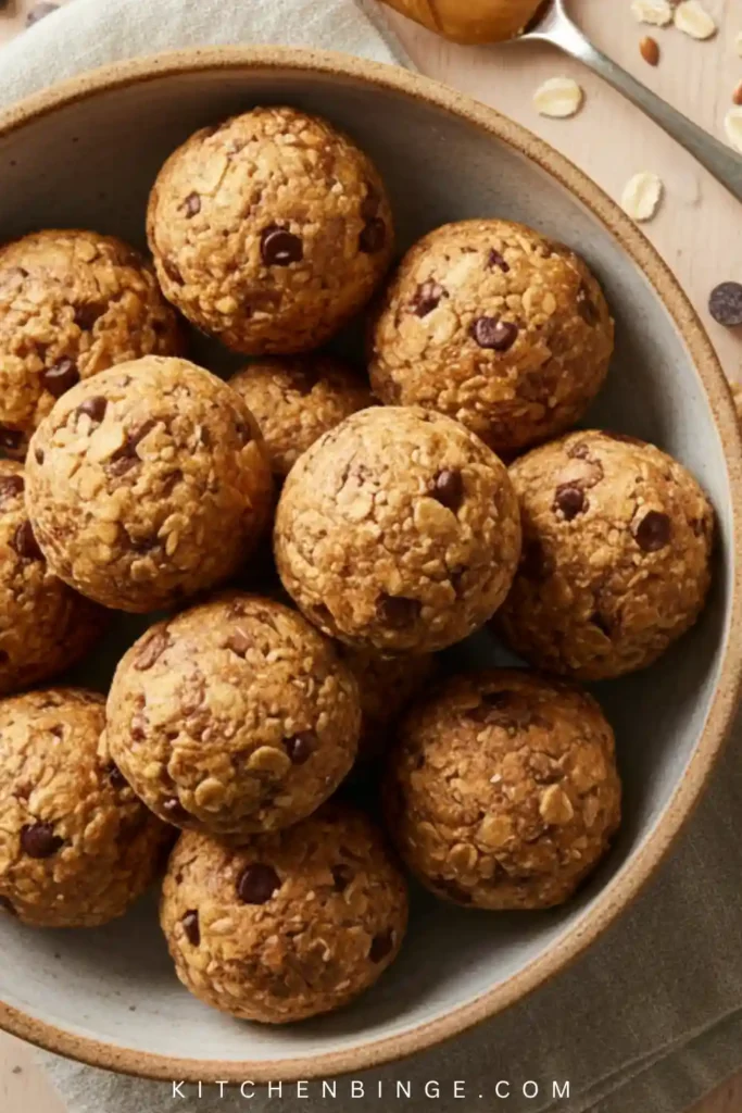 Protein Peanut Butter Oat Balls From Scratch