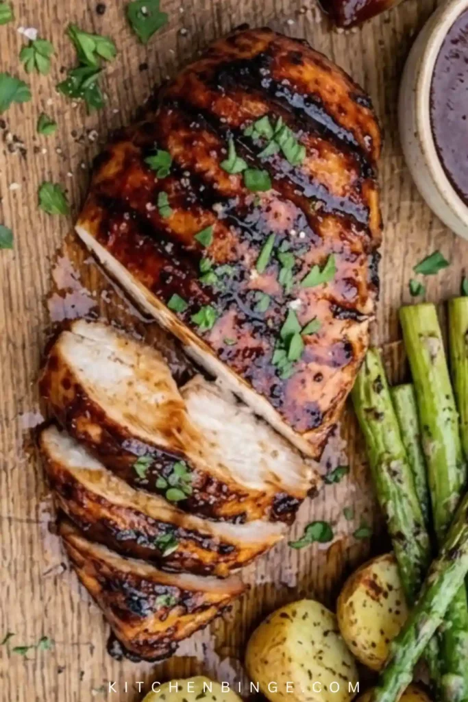 Juicy Oven Roasted BBQ Chicken Breast Recipe