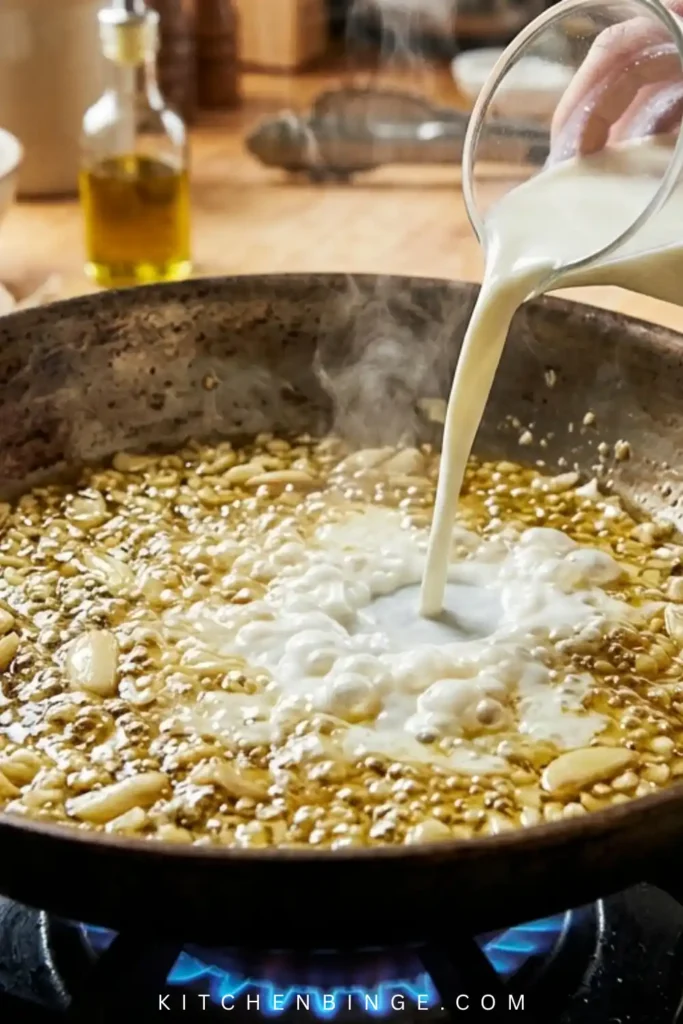 Creamy Healthy Garlic Parmesan Chicken Pasta (High Protein Recipe)