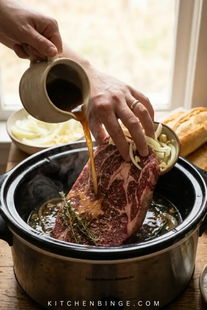 French Dip Sandwiches Recipe (Easy Au Jus Recipe)