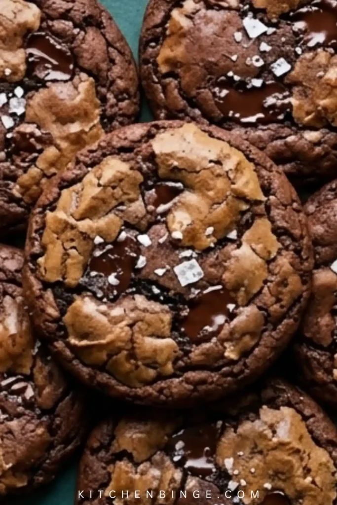 Delicious Chocolate Crumbl Cookies (Rich, Fudgy & Dark Cookies)