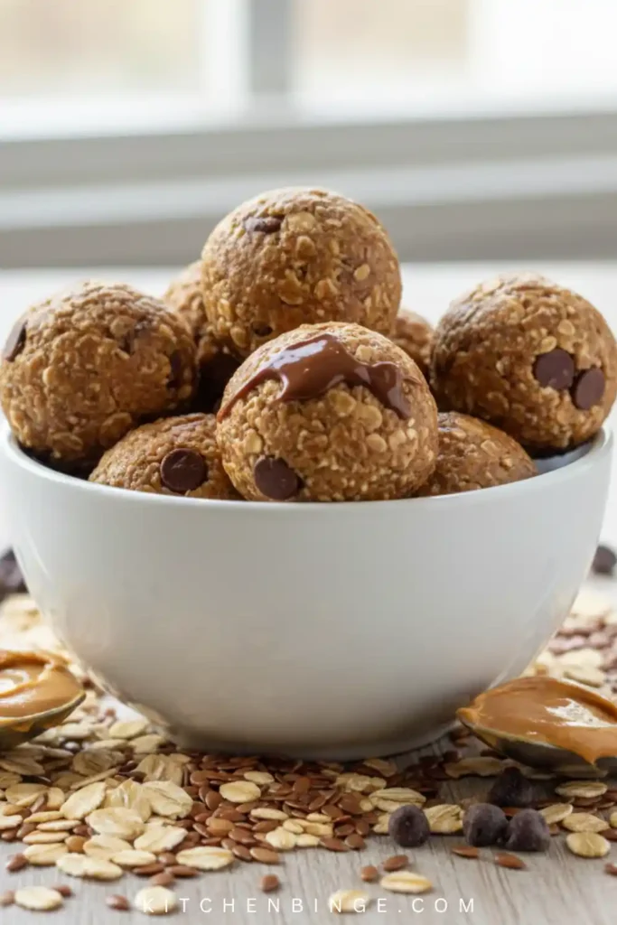 Protein Peanut Butter Oat Balls From Scratch