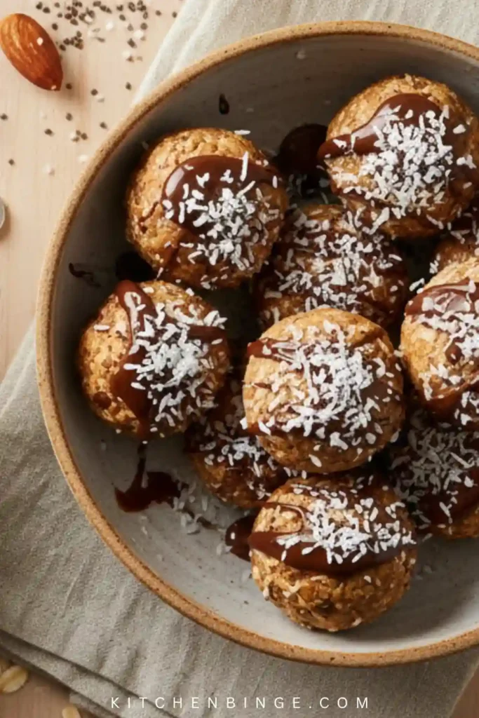 Protein Peanut Butter Oat Balls From Scratch
