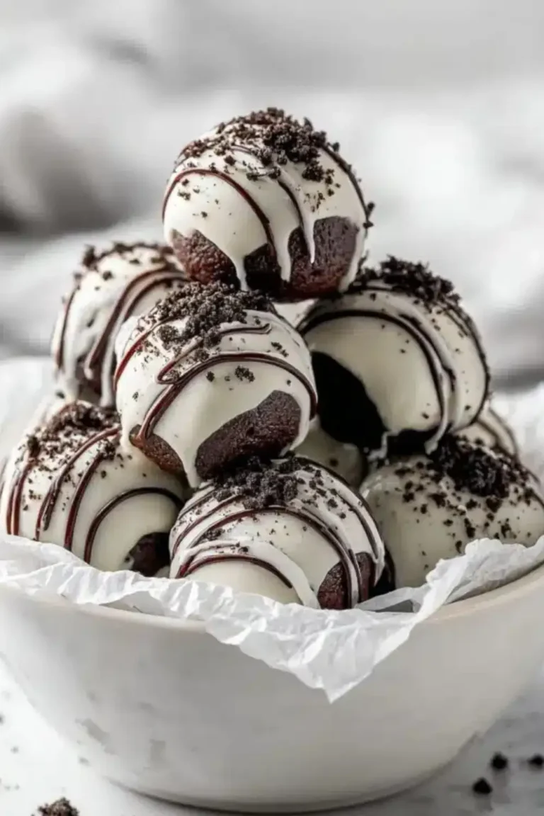 Healthy Oreo Protein Balls (Cookies & Cream Cheese Energy Bites)