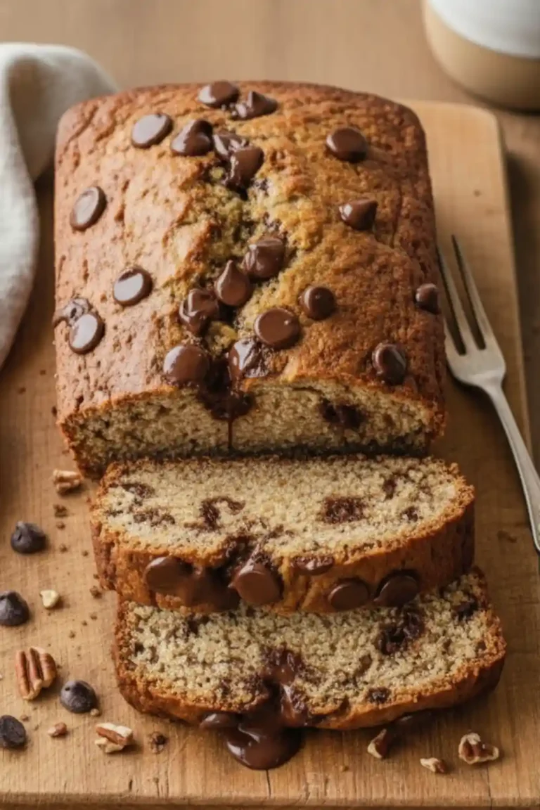 Brown Butter Chocolate Chip Banana Bread Recipe