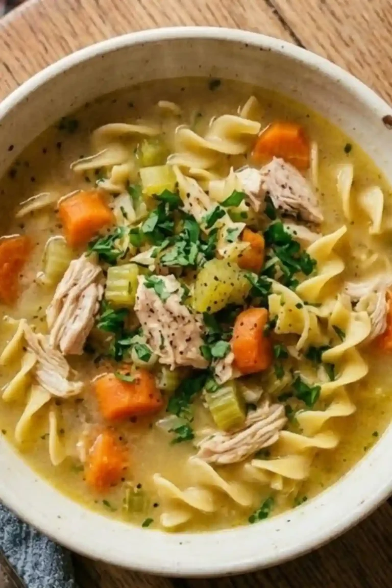 Easy 30-Minute Stovetop Chicken Noodle Soup