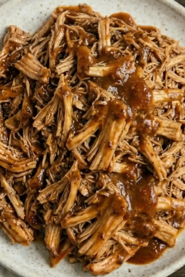 Easy Crockpot BBQ Chicken (Shredded & Juicy)