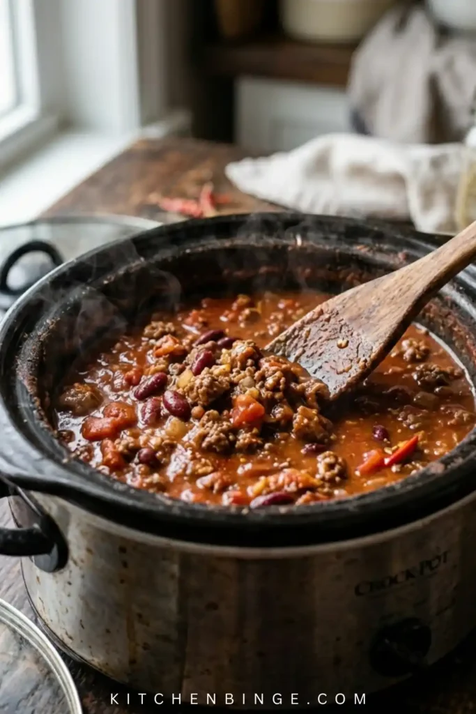 Best Chili Recipe (Thick & Savory Crockpot Chili)