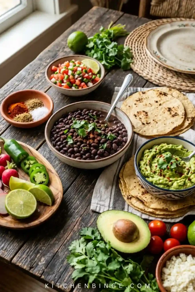 Healthy Black Bean Tacos (Easy Vegan Whole Food Recipes)