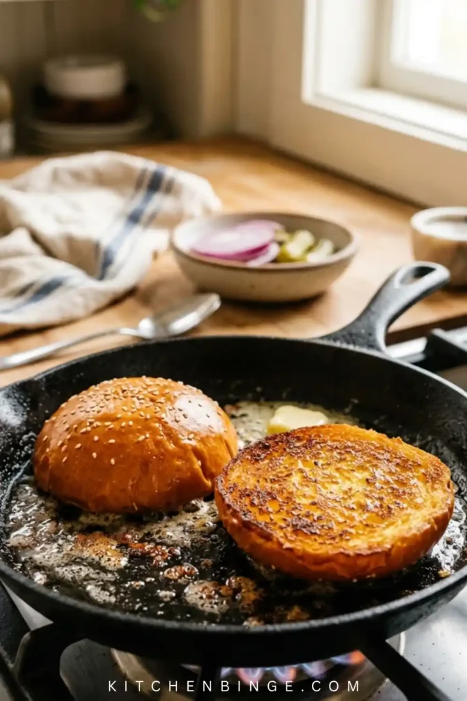 Homemade Smash Burger – Crispy, Juicy & Flavor Packed