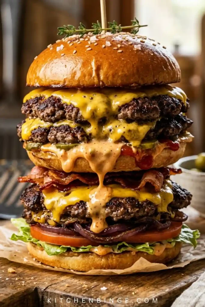 Homemade Smash Burger – Crispy, Juicy & Flavor Packed