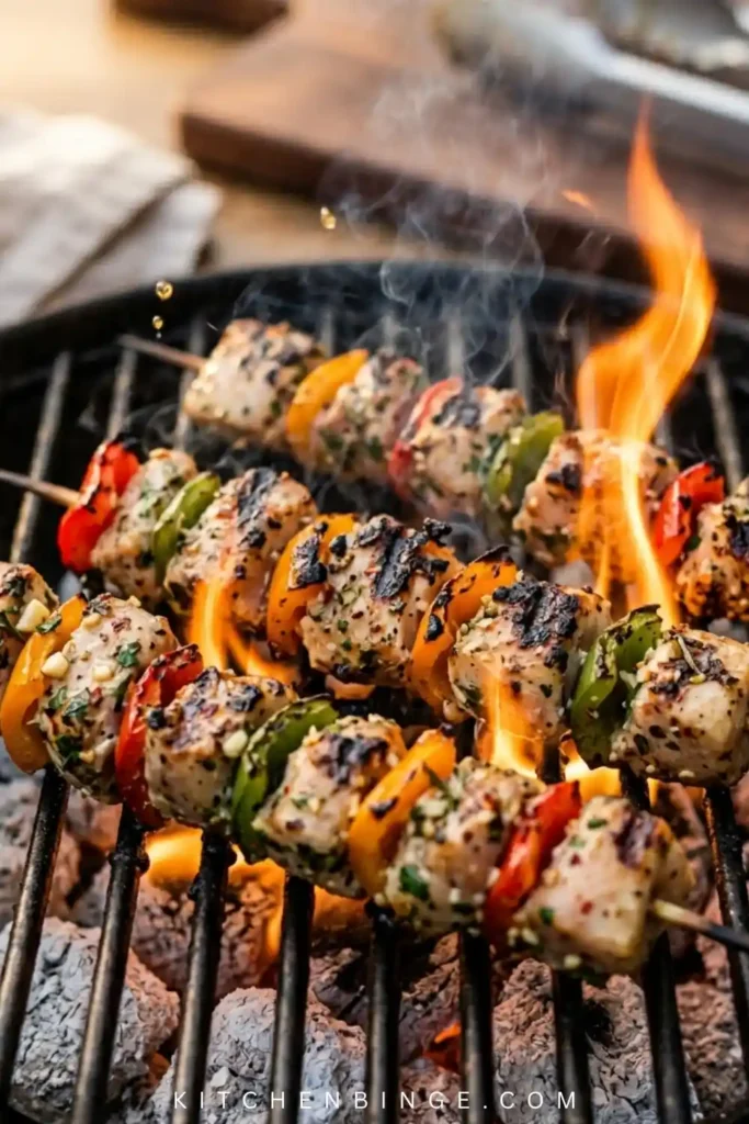 Easy Juicy Grilled Chicken Skewers (The Best BBQ Marinade)