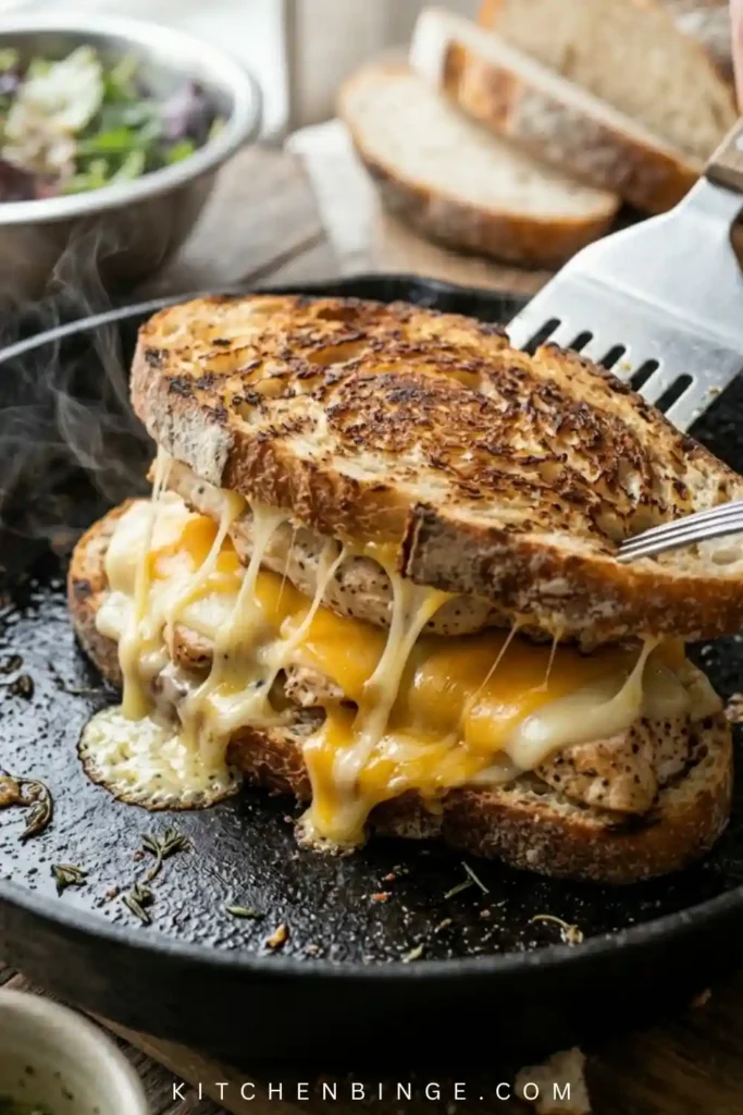 Best Cheesy Grilled Chicken Sandwich Recipe