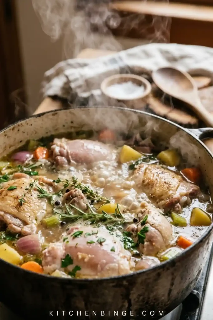 Chicken Bone Broth Soup Recipe
