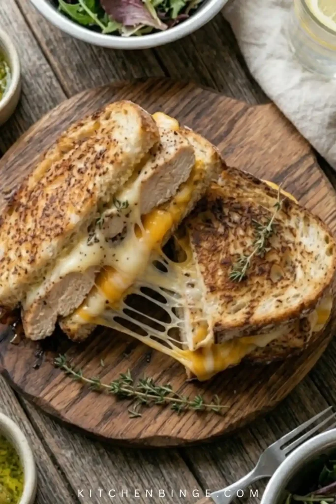 Best Cheesy Grilled Chicken Sandwich Recipe