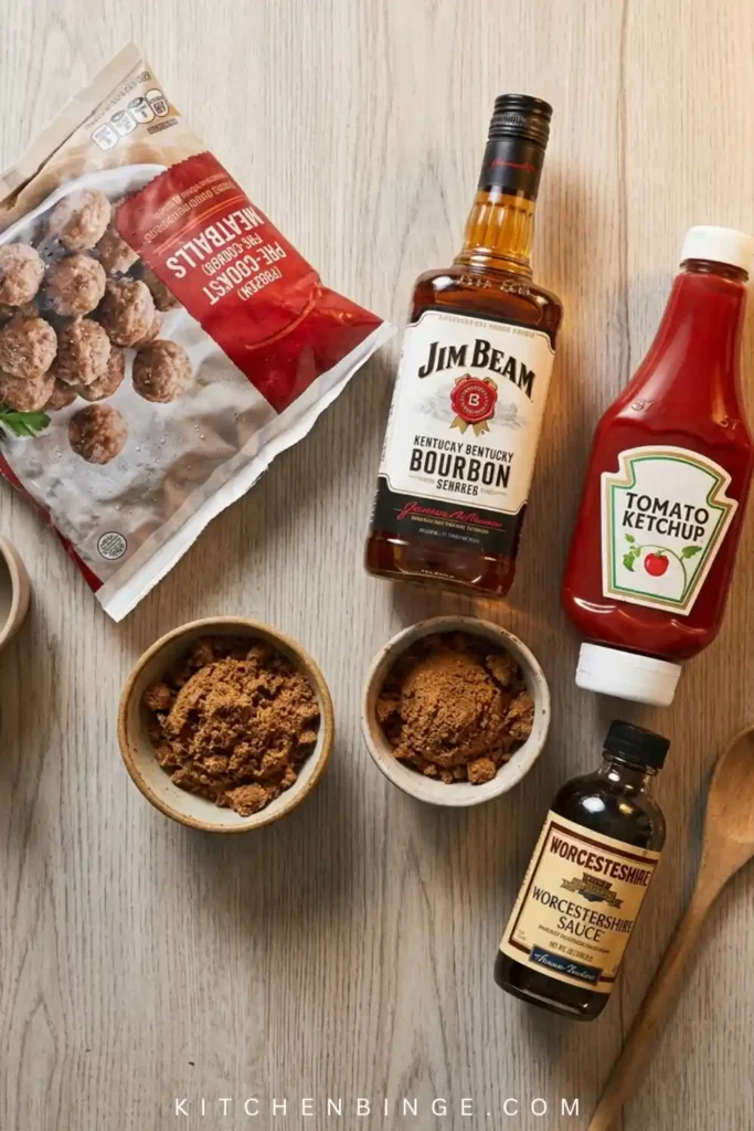 Crockpot Bourbon BBQ Meatballs Recipe