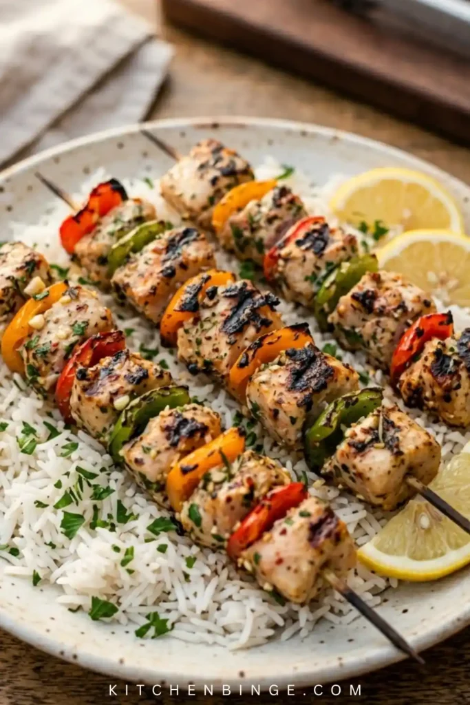 Easy Juicy Grilled Chicken Skewers (The Best BBQ Marinade)