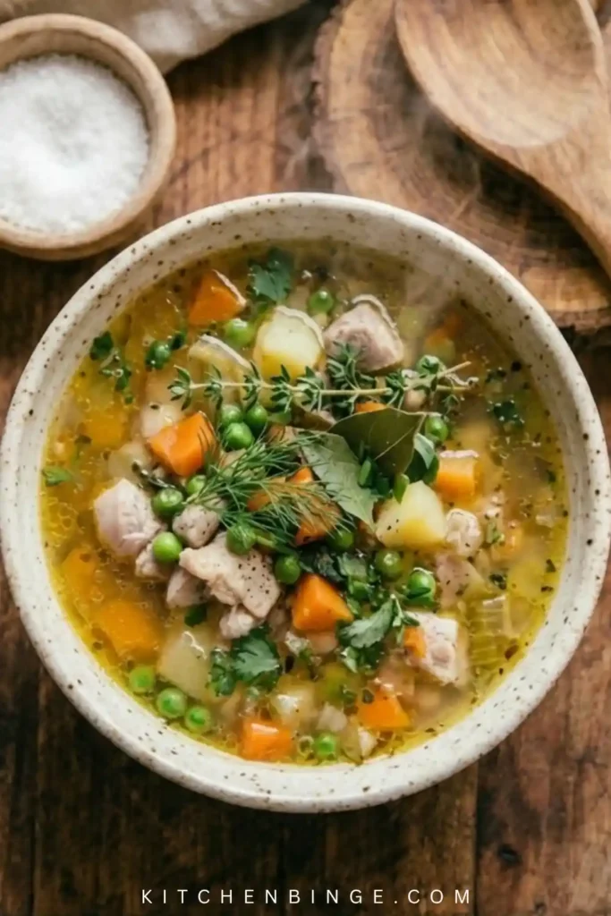 Chicken Bone Broth Soup Recipe